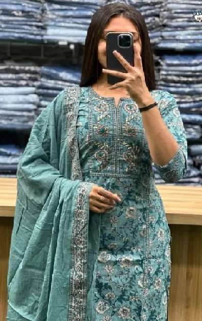 New arrival summer cotton kurta set by Ready Wear